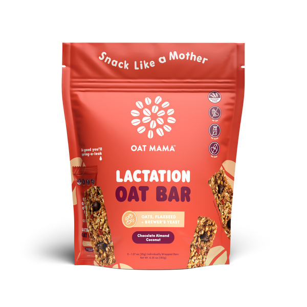 Chocolate Almond Coconut Lactation Oat Bar