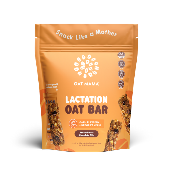 Peanut Butter Chocolate Chip Lactation Oat Bar